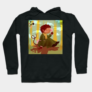 snufkin sniff flower Hoodie